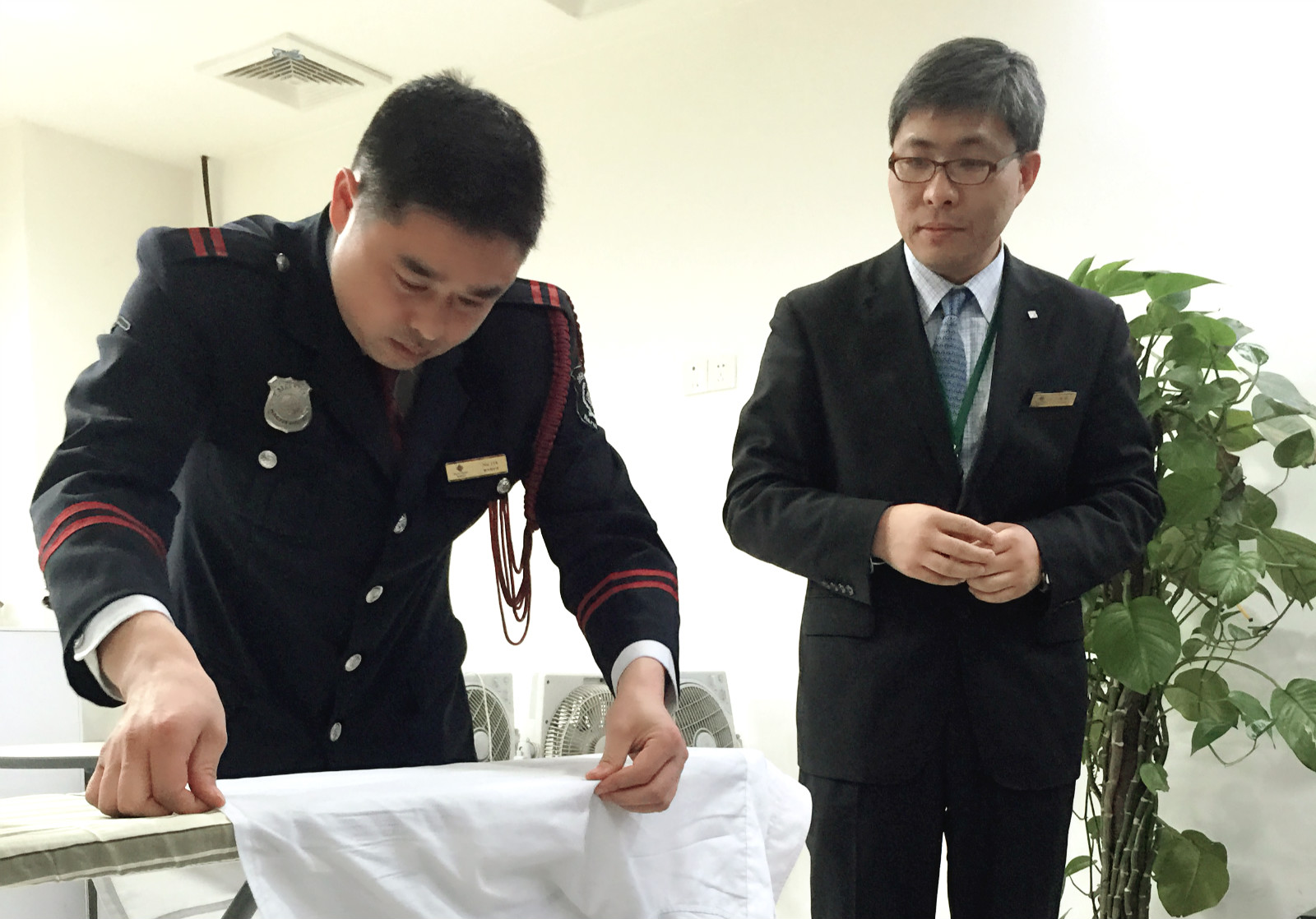 小細(xì)節(jié)大形象——秩序形象提升之熨燙培訓(xùn)